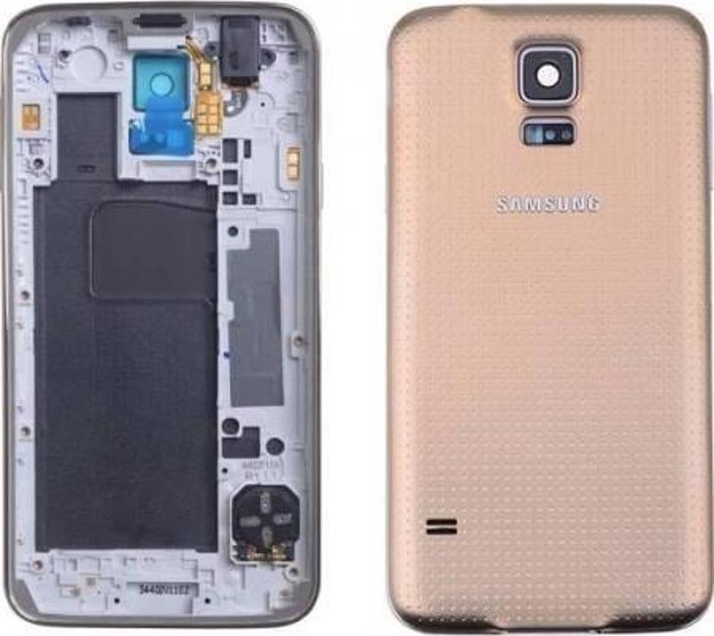 Samsung Galaxy S5 Kasa Kapak Gold