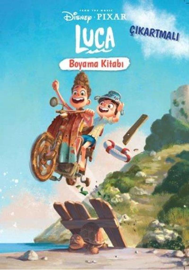 Doğan ve Egmont Yayıncılık Disney Pixar Luca - Çıkartmalı Boyama Kitabı - Kolektif