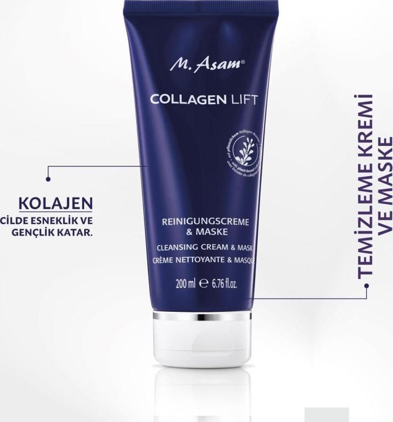 Collagen Lift Yüz Temizleme Kremi ve Maske 200 ml