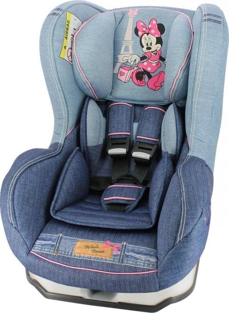 Disney Minnie Mouse 0-25Kg Oto Koltuğu - Blue Jean