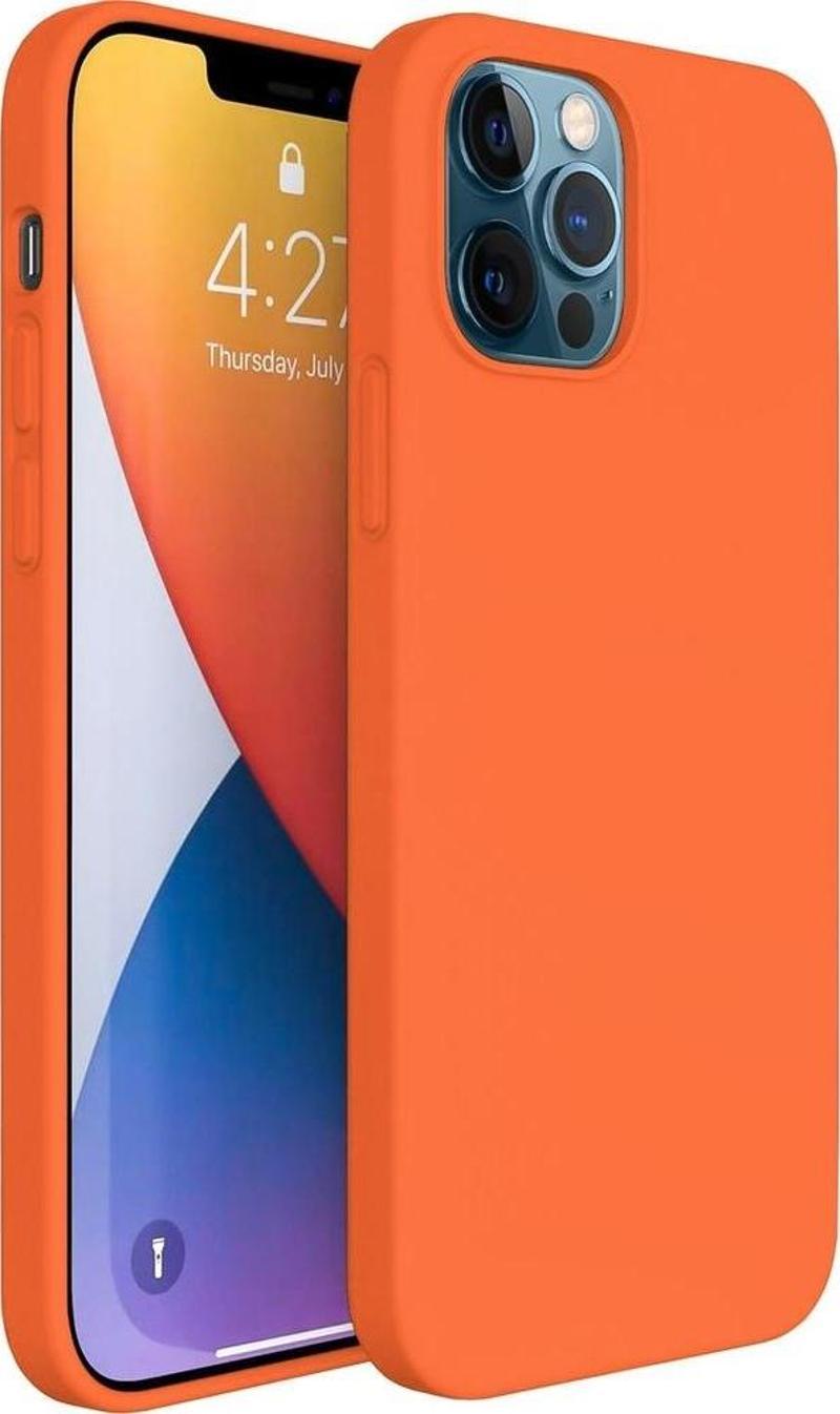 iPhone 12 / 12 Pro Kılıf FitCase PremiumS Silikon Arka Kapak