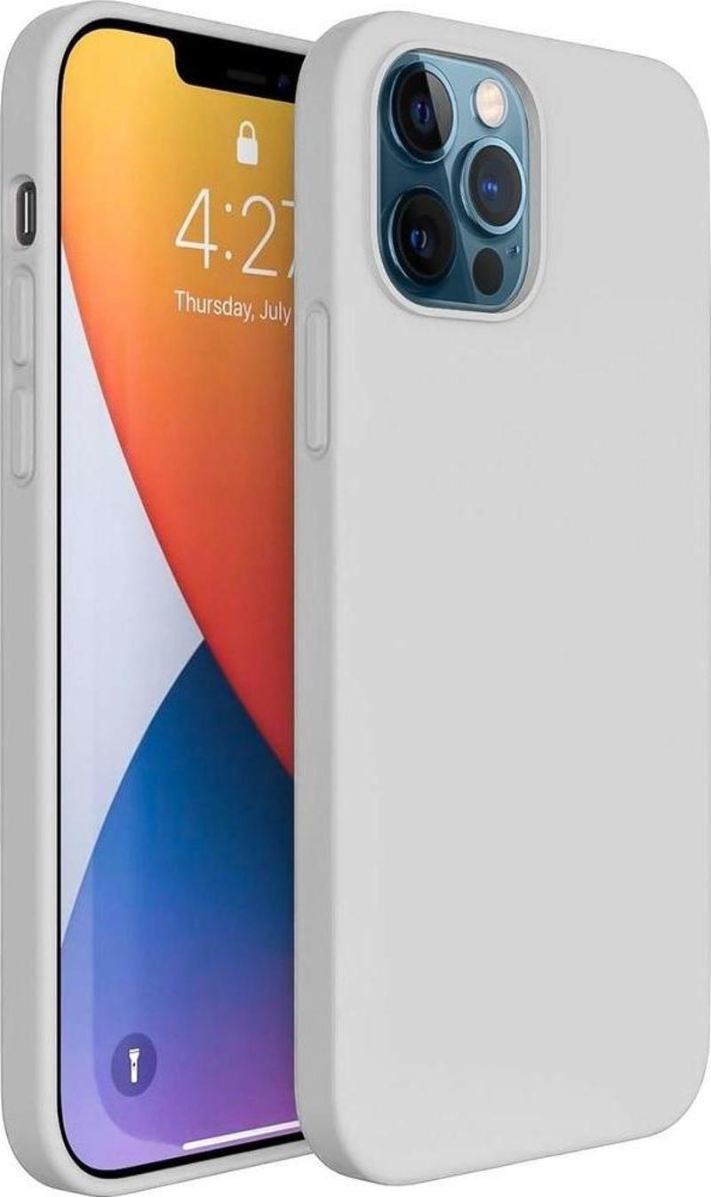 iPhone 12 / 12 Pro Kılıf FitCase PremiumS Silikon Arka Kapak