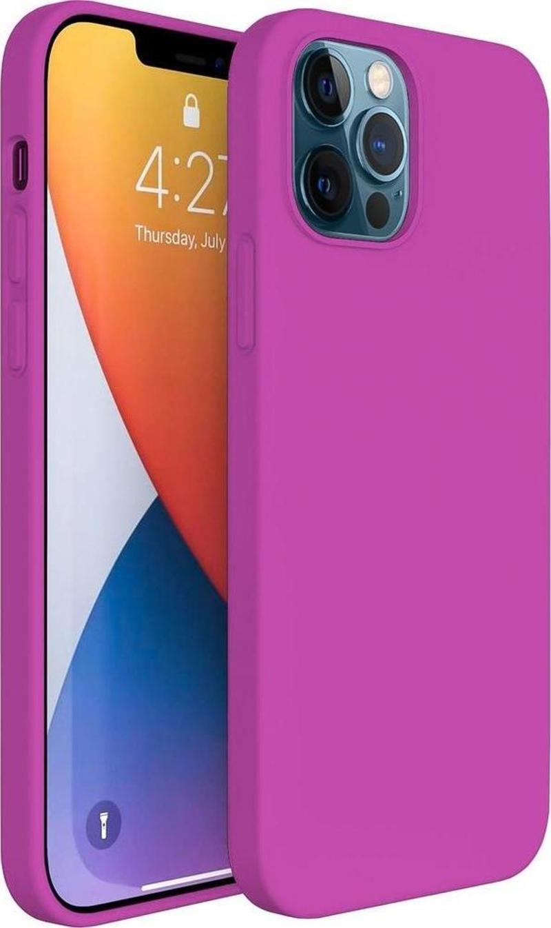 iPhone 12 / 12 Pro Kılıf FitCase PremiumS Silikon Arka Kapak