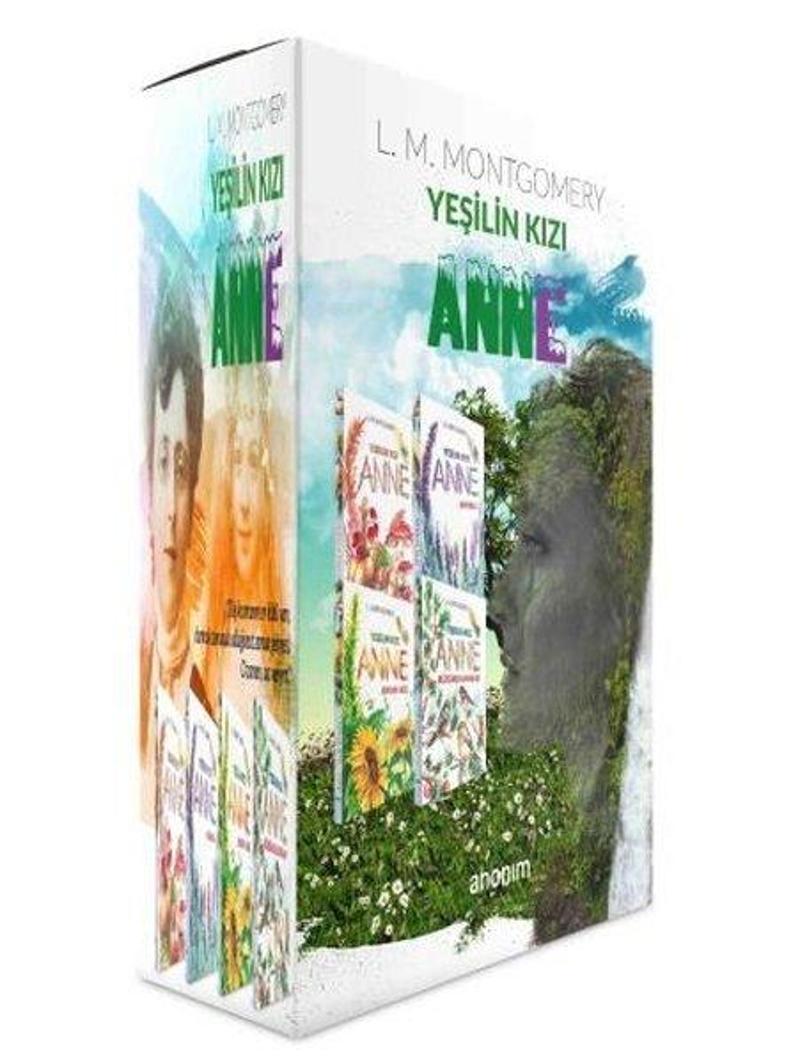 Anonim Yayınları Yeşilin Kızı Anne Seti - 4 Kitap Takım - Lucy Maud Montgomery
