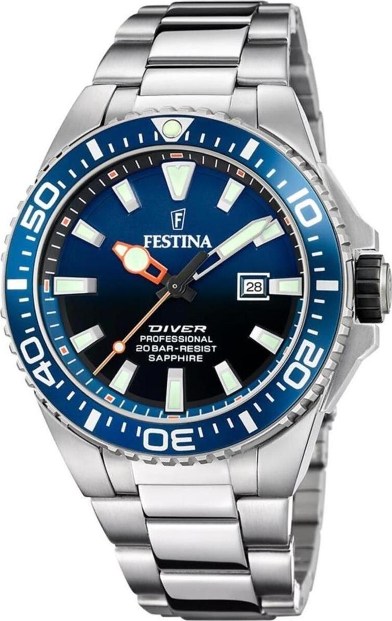Festına F20663 / 1 Safir Cam Erkek Kol Saati