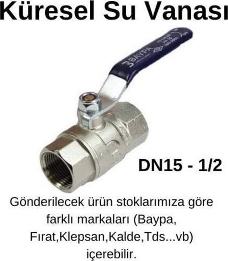 Küresel Su Vanası Valfi(İçme Suyu) DN15 1/2