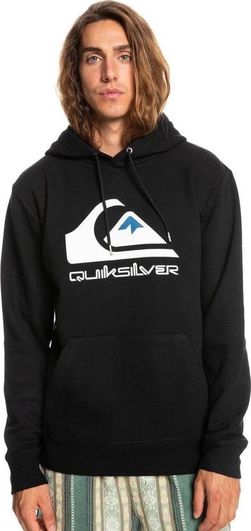 Big Logo Hood Erkek Swearshirt