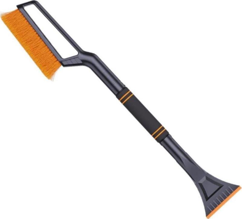 Quick Clean 82CM Uzatılabilir 2in1 Araç Kar Fırçası Ve Buz Kazıyıcı Oto Kar Kazıyıcı Aparat