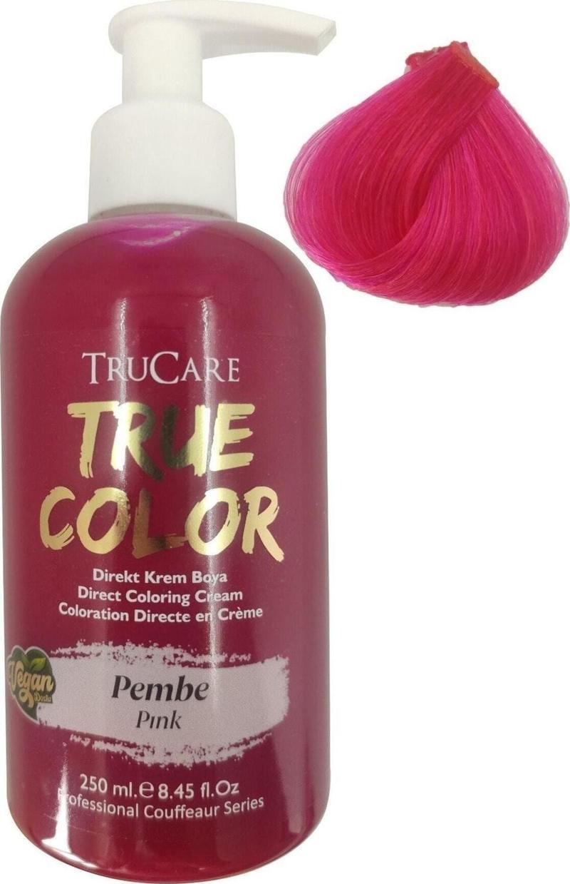 Truecolor Renkli Saç Boyası Pembe 250 Ml