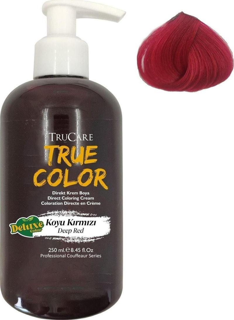 Truecolor Saç Boyası Koyu Kırmızı 250 Ml