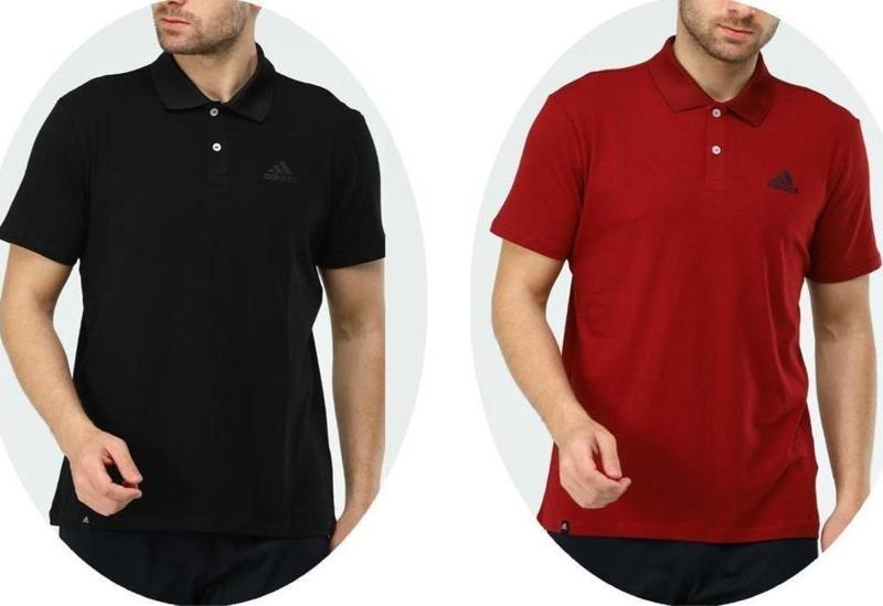 EF-3985 Erkek Battal Pamuklu Cotton Polo Yaka T-Shirt