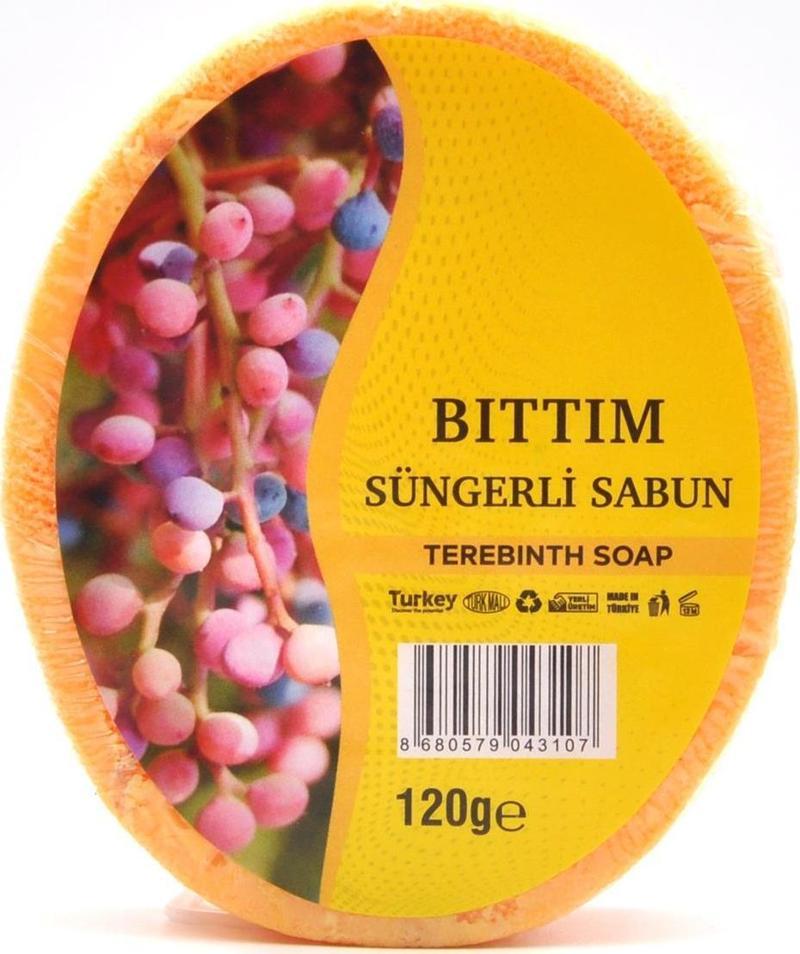 Bıttım Özlü Süngerli Sabun Banyo Duş Sabunu 120 G