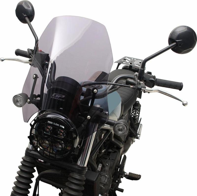 Honda CL 250 2023-2024 Uyumlu Ön Cam Şeffaf