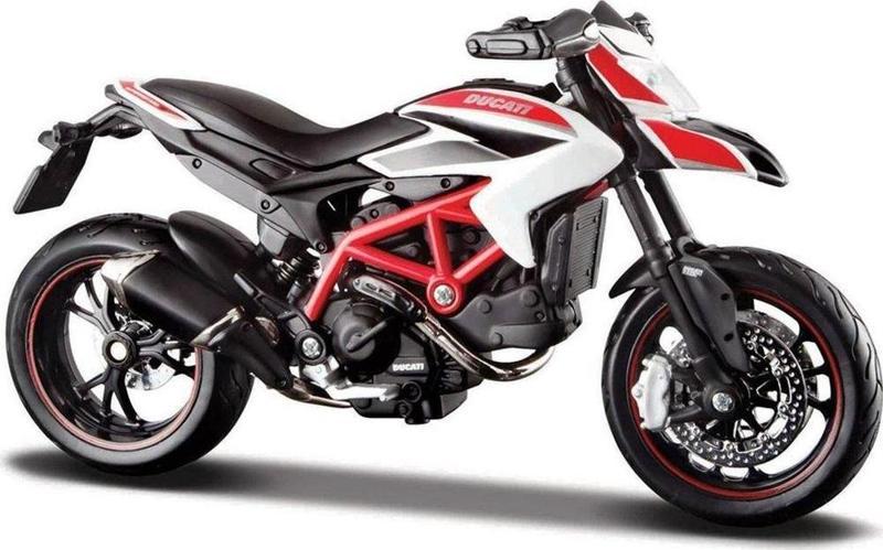 Ducati Hypermotard-SP Model Motorsiklet 1/18 Model Motosiklet