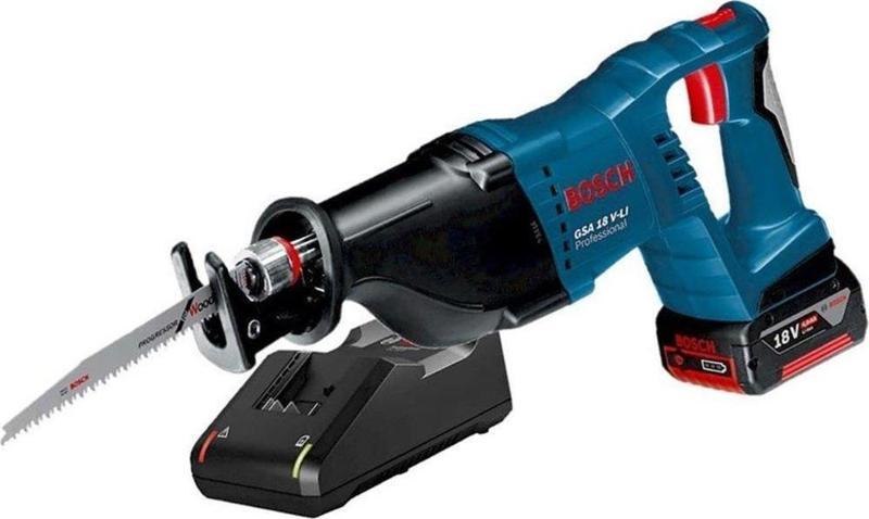 GSA 18V-Li Akülü Tilki Kuyruğu Panter Testere 1x4.0Ah