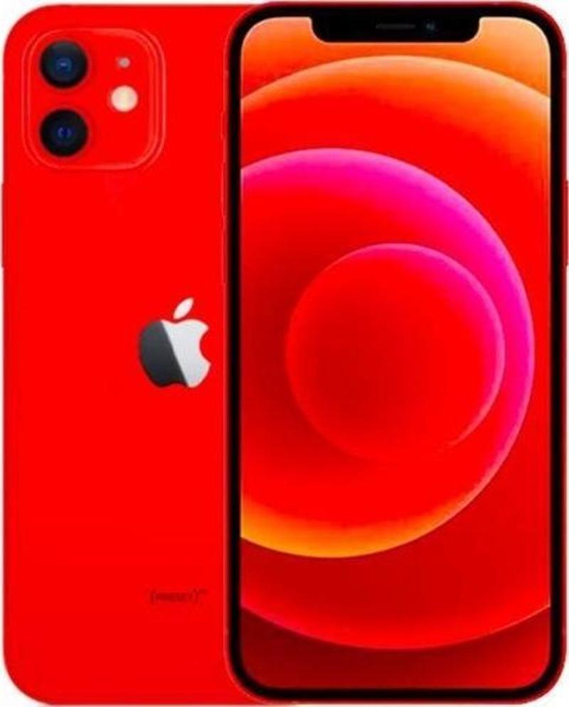 iPhone 12 Red 256GB Yenilenmiş A Kalite (12 Ay Garantili)