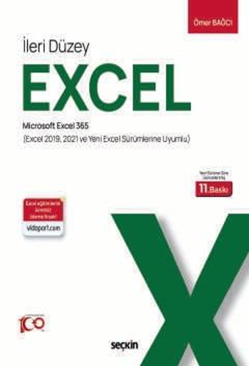 İleri Düzey Excel Microsoft Excel 365 - Excel Kullanımı - Veri Analizi - Formüller Dashboard Raporlama - Query