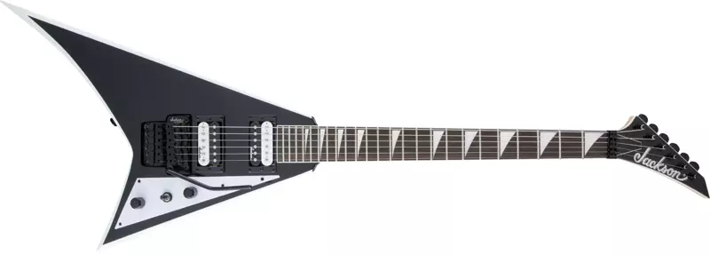 Js Rhoads Js32 Amaranth Klavye Black With White Bevels Elektro Gitar