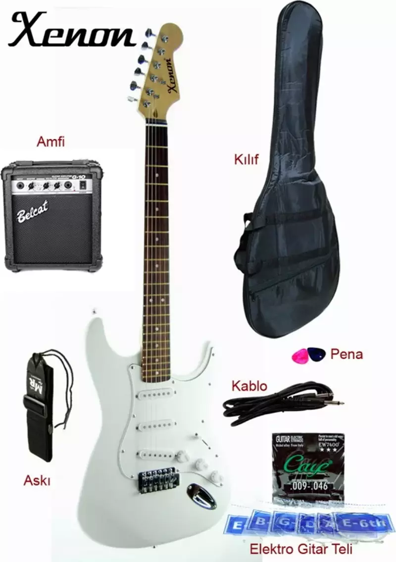 Elektro Gitar Seti Xne3whset