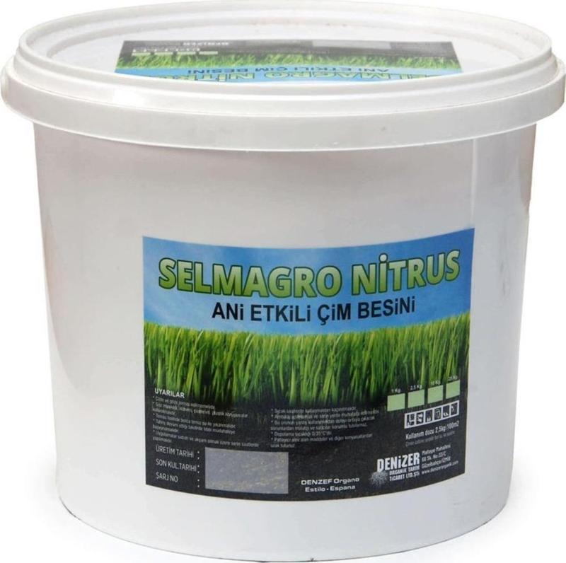 Selmagro Nitrus Ani Etkili Çim Gübresi 2,5 Kg