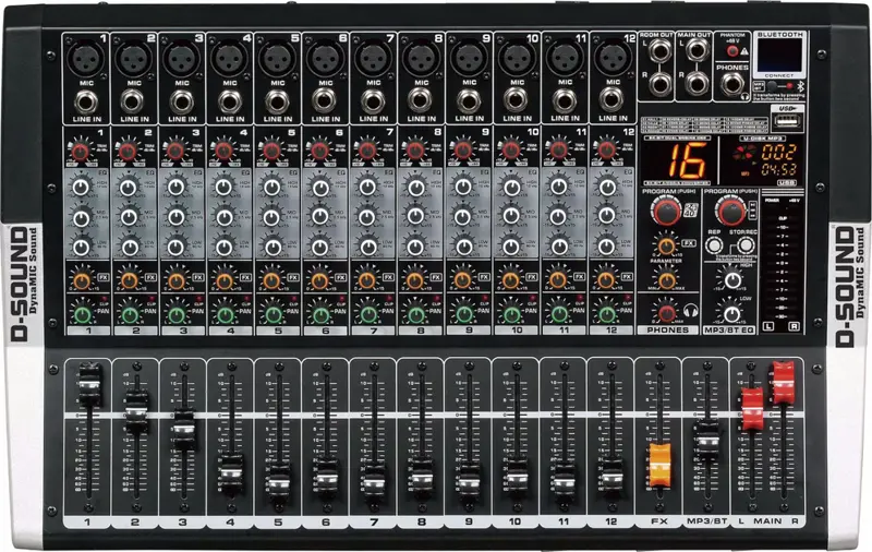 M-1200p 12 Kanal  Power Mixer