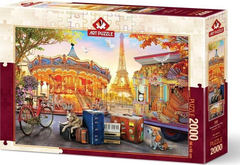 2000 Parça Puzzle Lunapark Paris 5497