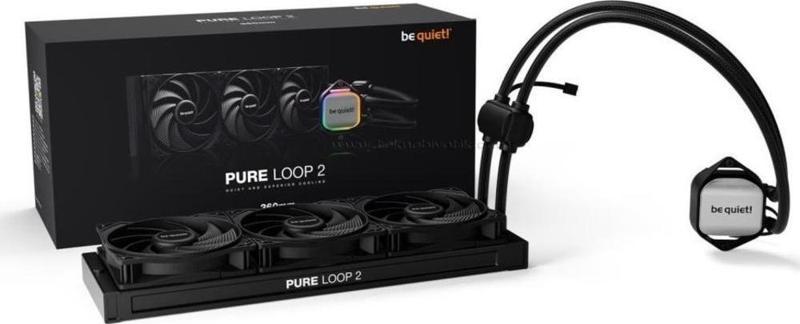 Bw019 Quiet Pure Loop 2 360Mm Argb İntel-Amd İşlemci Sıvı Soğutucu