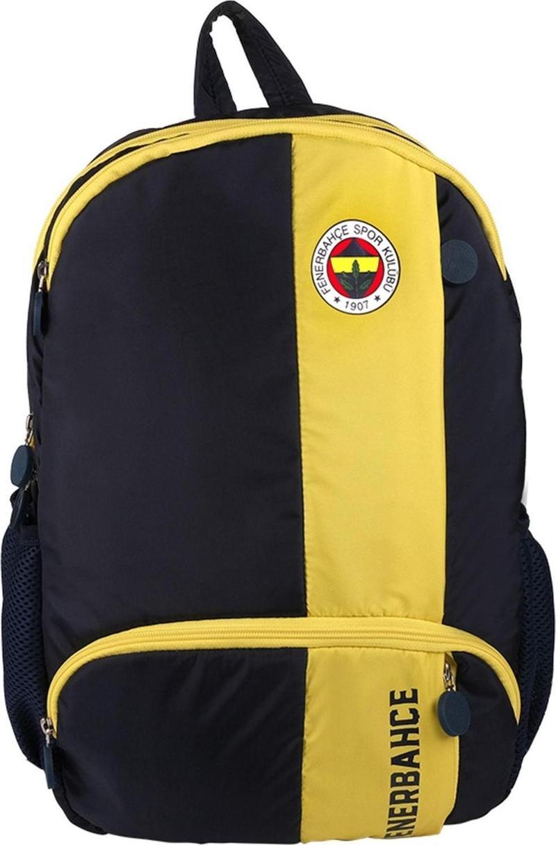 Okul Sırt Çantası Fenerbahçe Sarı Serit Renkli Logo 24738