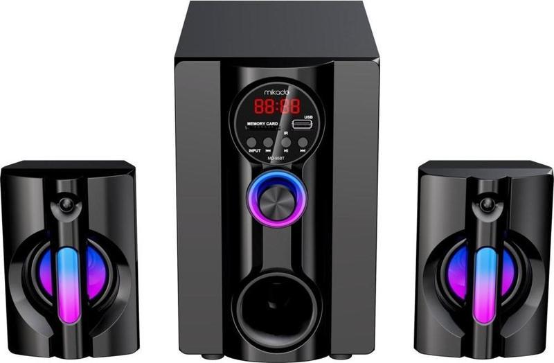 Md-95Bt 2+1 20W Siyah Multimedya Fm-Bt-Sd-Usb Speaker Hoparlör Kumandalı