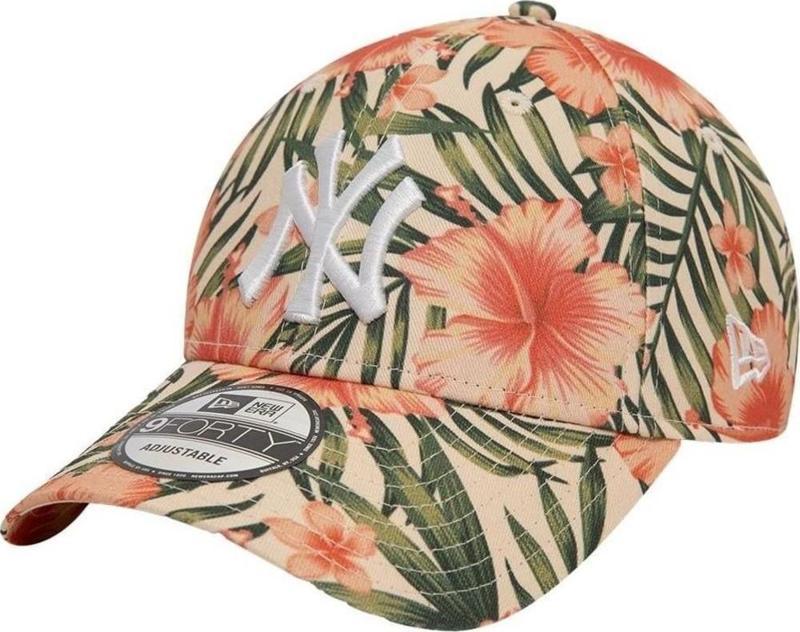 60503582 New York Yankees Tropical Light Beige 9FORTY Adjustable Unisex Şapka