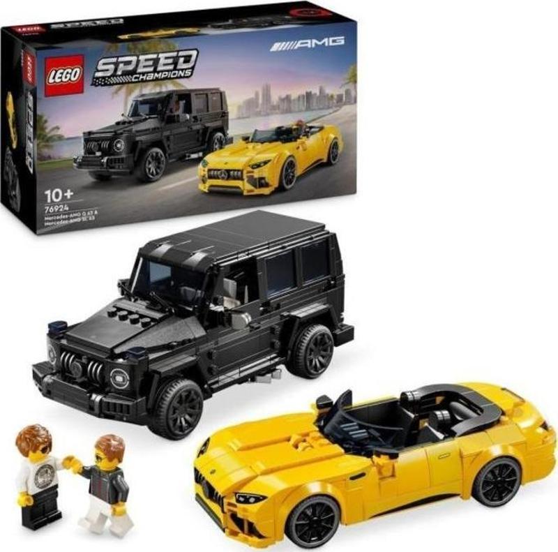 Lego Speed Champions Mercedes-AMG G 63 ve Mercedes-AMG SL 63 76924 – 10 Yaş ve Üzeri Set(808Parça)