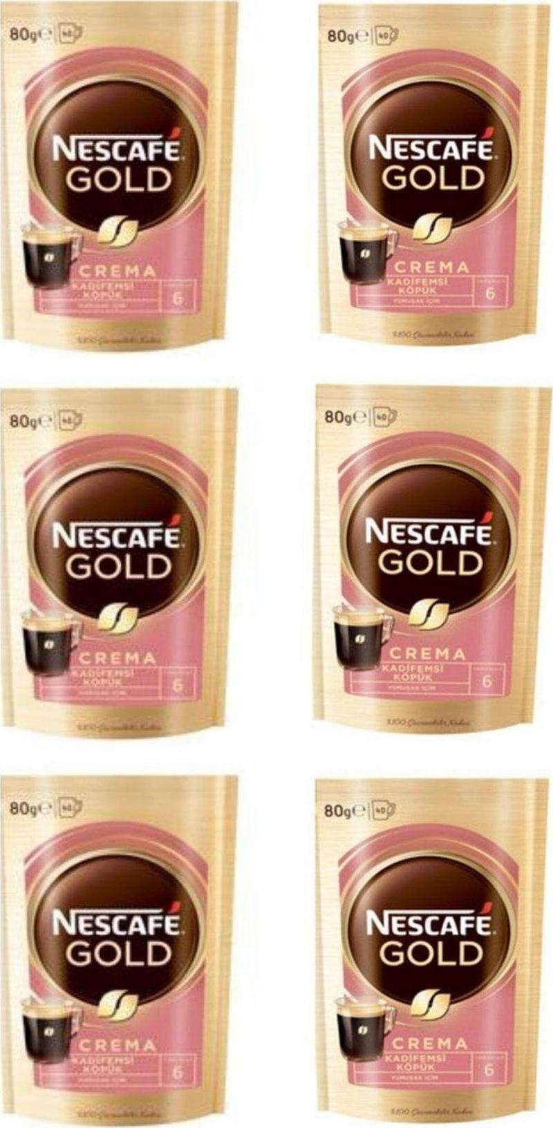 Gold Crema 80 Gr Ekonomik Paket 6x80 Gr