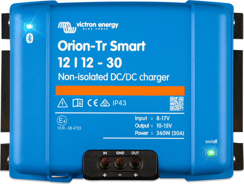 Orion-Tr Smart 24/12-30A DC-DC İzolesiz Akü Şarj Cihazı