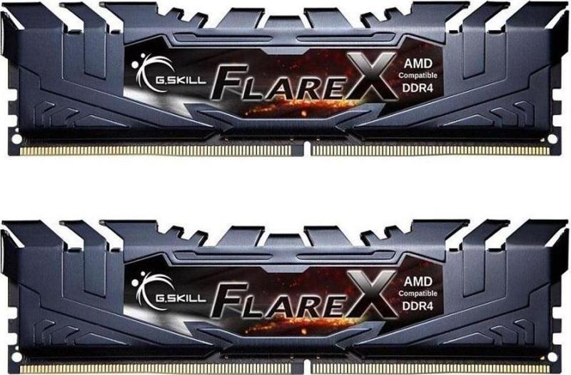 G.Skill Flare X 16 GB (2x8) 3200 MHz DDR4 CL16 F4-3200C16D-16GFX Ram