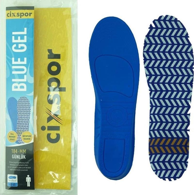 Spor Blue Gel Ayakkabı Tabanlığı Mavi-Beyaz