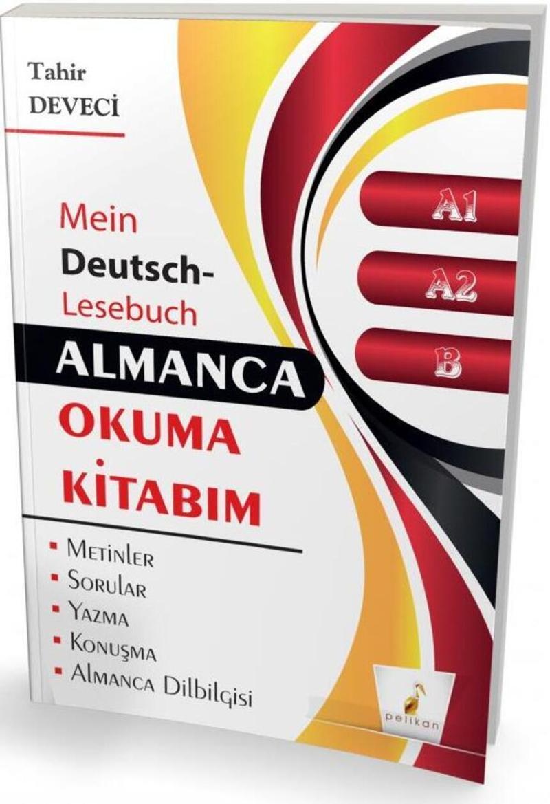 KELEPİR Almanca Okuma Kitabım A1 - A2 - B Seviyesi