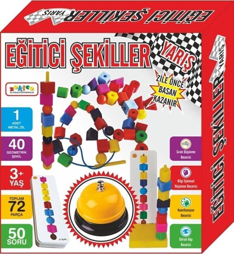 Ring Eğitici Şekiller Yarış Oyunu