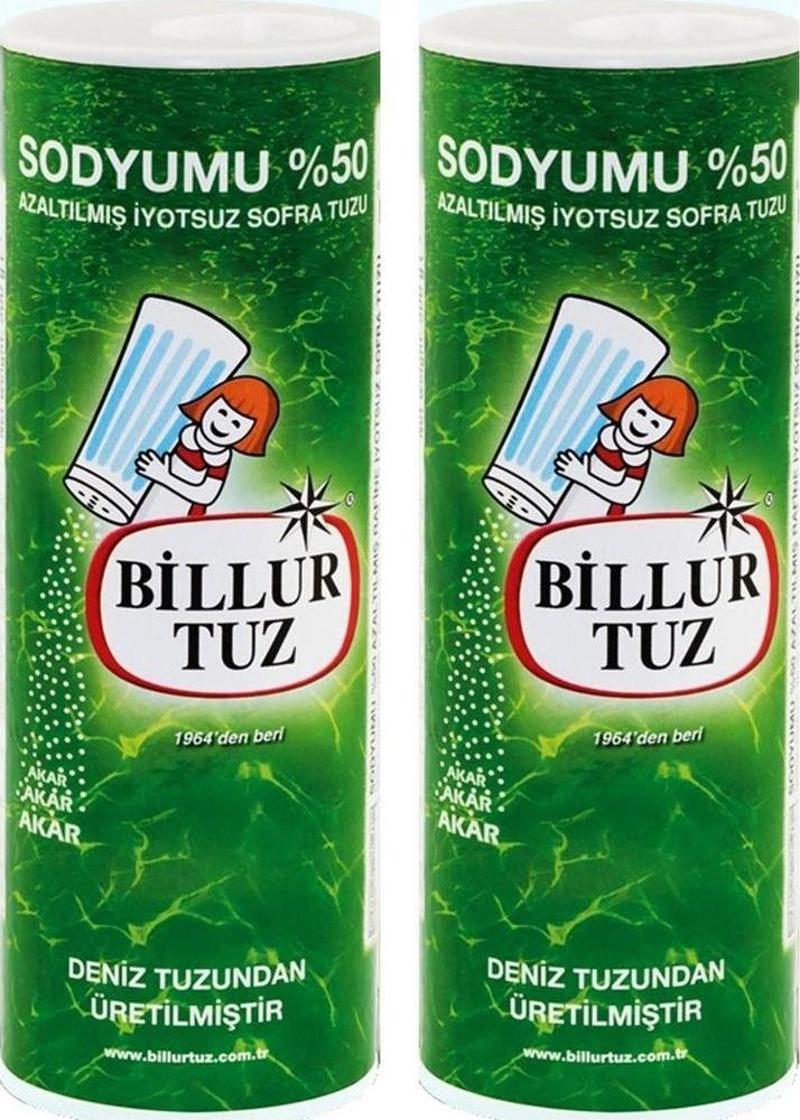 Sodyumu %50 Azaltılmış 500 gr 2 li