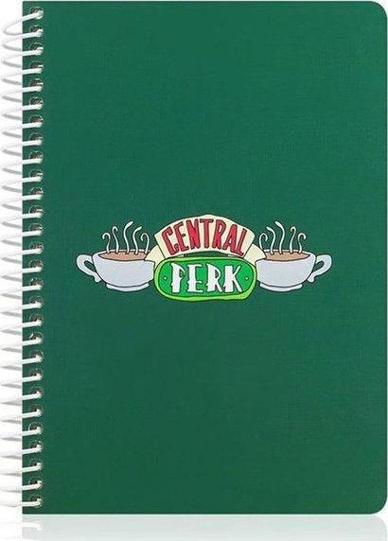 17x24 Central Perk Yeşil Butik Defter