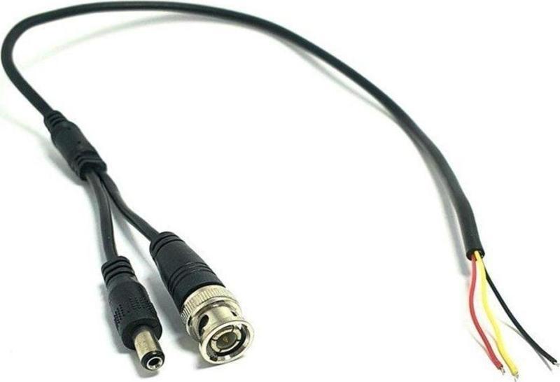 5 Adet Hazır Bnc Power Jack Konnektör Ahd Tvı Cvı Cvbs