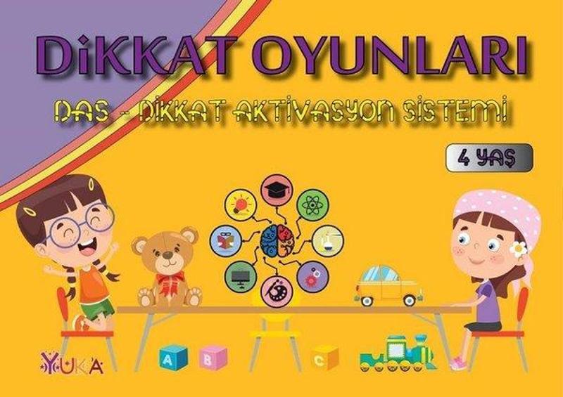 Yuka Kids Yayinevi Dikkat Oyunları 4 Yaş - Kolektif