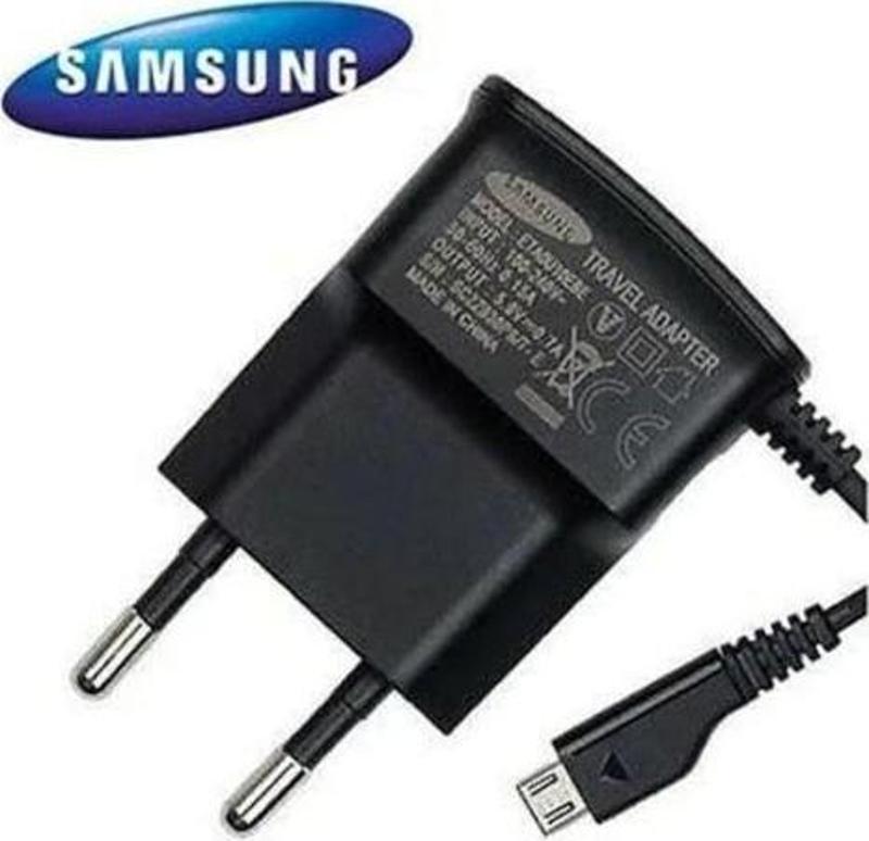 Samsung Şarj Aleti Cihazı Kendinden Kablolu Micro USB