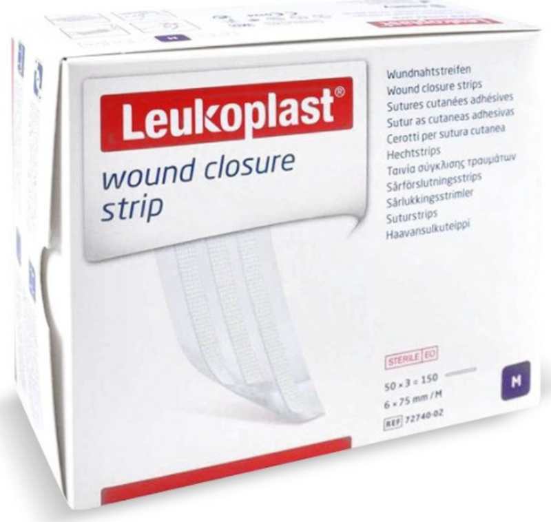 Leukoplast Wound Closure Strip ,Yara Kapama Stribi 25mm x 100mm 100 Adet