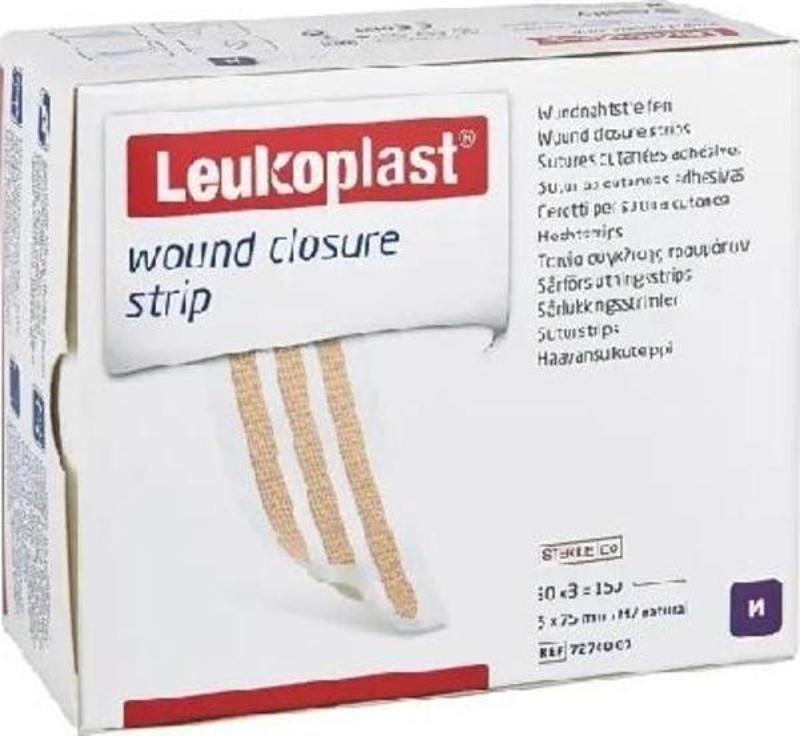 Leukoplast Wound Closure Strip, Yara Kapama Stribi 6mm x 75mm 150 Adet