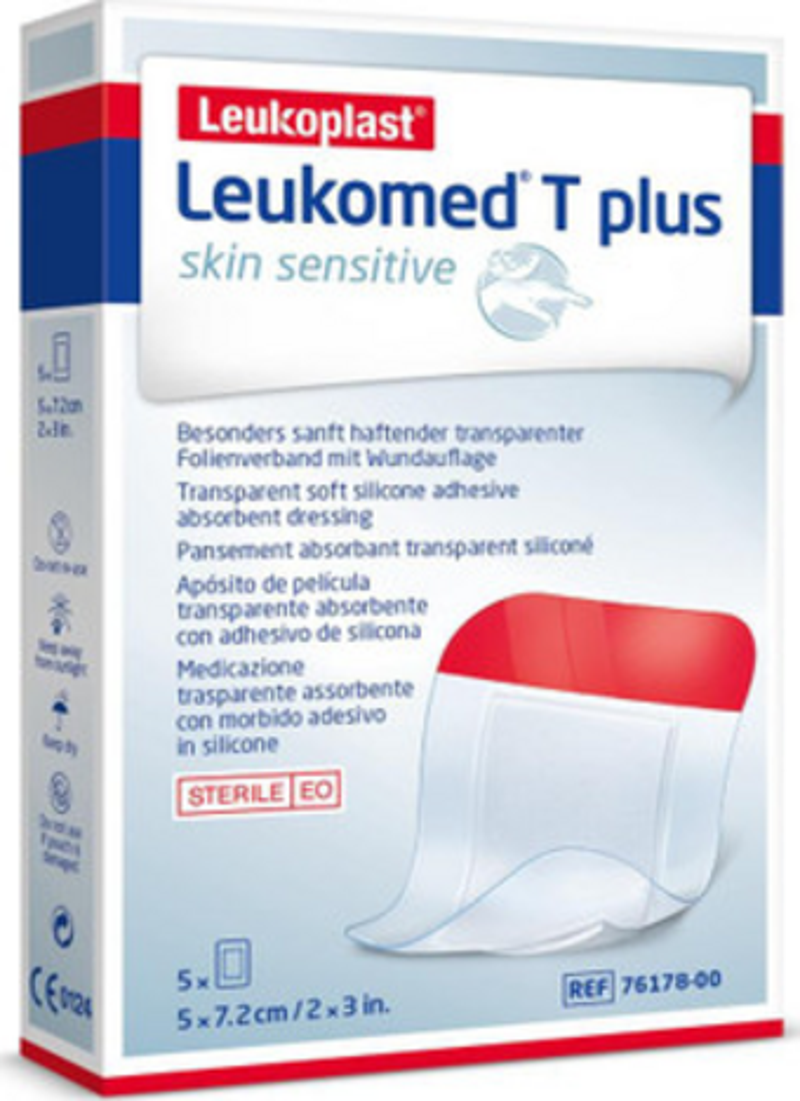 Bsn Leukomed T Plus Pedli Transparan Film Yara Örtüsü 5cm x 7,2cm 5'li