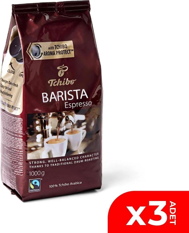 Barista Espresso Çekirdek Kahve 1000 Gr. 3 adet