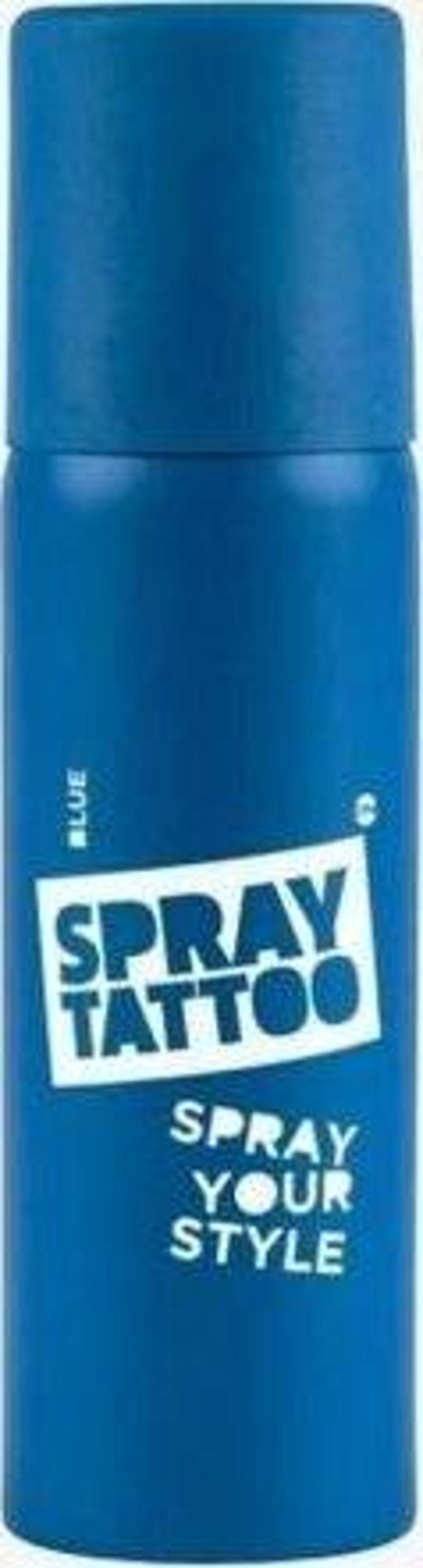 One Spray Tattoo Doğal Dövme Spreyi Mavi 50 ml