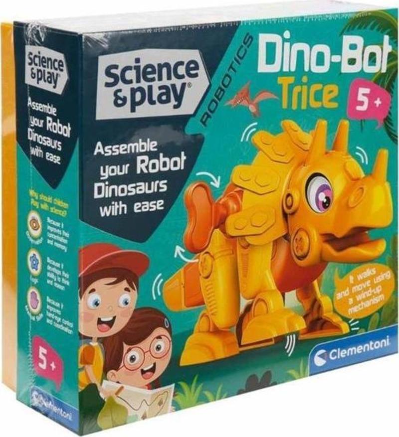 Clementoni Robotik Laboratuvarı Dino Bot Trice 75074