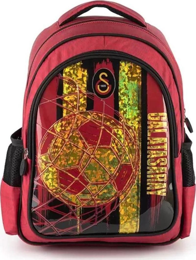 Galatasaray Lisanslı Top Figürlü Okul Çantası