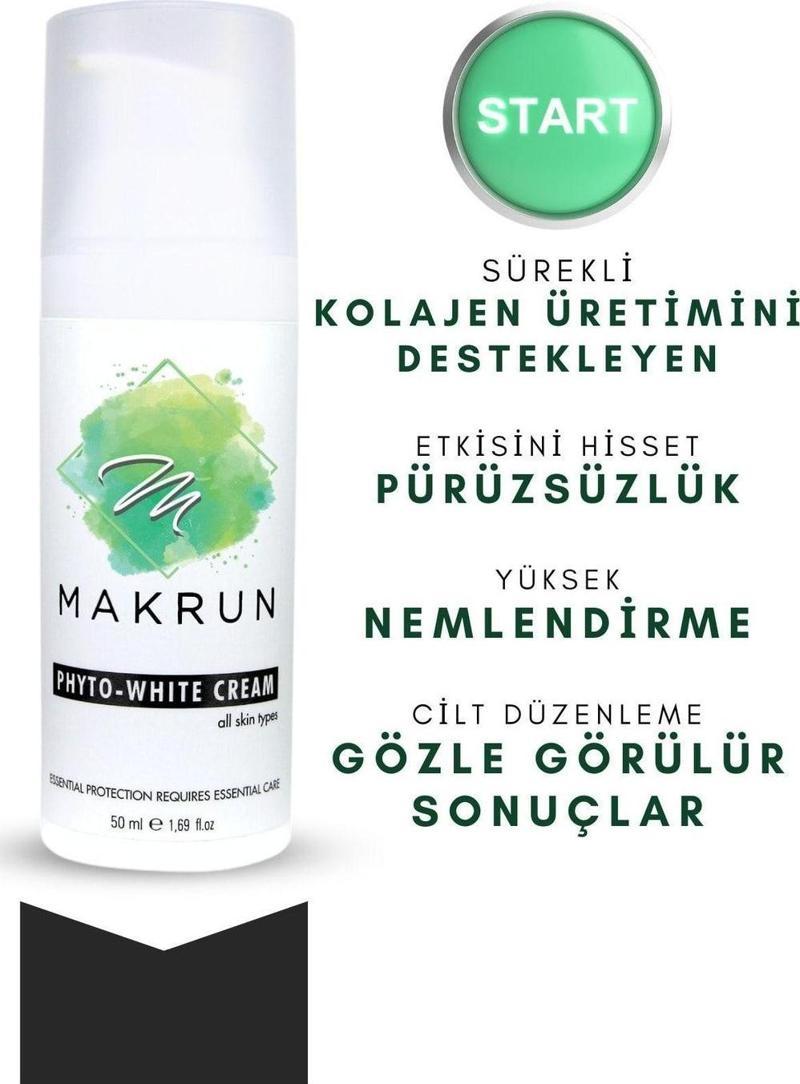 Phyto White Cream Kırışıklık ve İnce Çizgilere Özel - Nemlendirici Etkili - Pürüzsüz Cilt